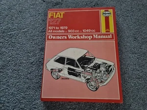 Haynes - Fiat 127 1971 To 1979 All Models Owners Workshop Manual Used #193 - Picture 1 of 6