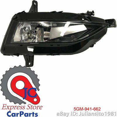 5GM941662A ФОЛЬКСВАГЕН ПОДЛИННЫЙ НОВЫЙ OEM JETTA ПЕРЕДНИЙ ПРАВЫЙ ПРОТИВОТУМАННЫЙ ФОНАРЬ В СБОРЕ - Изображение 1 из 4