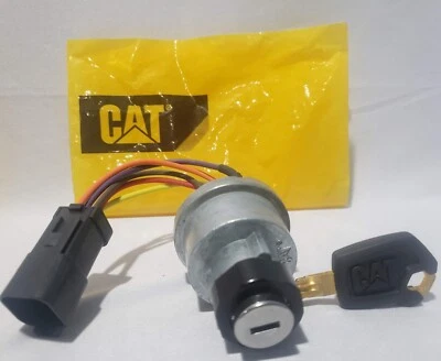 INTERRUPTOR DE ENCENDIDO CATERPILLAR ARRANQUE GP 255-2752 2552752 12 24 Voltios 312 336 320 Foto 1 de 4