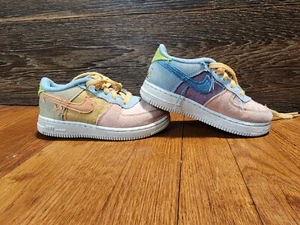 Nike Air Force 1 Low '07 LV8 Next Nature TD 'Sun Club DM1009-700Niños pequeños talla 10C - Imagen 1 de 6