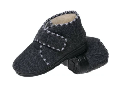 Mujeres Botas de Lana Natural Nabos Zapatillas Fieltro Botines Caliente Pie Hogar Foto 1 de 4