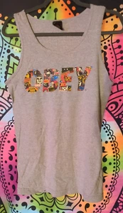 VTG Obey Y2K Art Logo Tank Top - Size S small - Picture 1 of 1