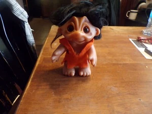 Grande bambola troll DAM originale vintage anni 60 RARISSIMA DANIMARCA - Foto 1 di 10