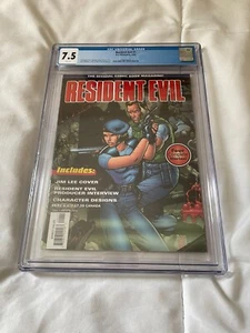 RESIDENT EVIL 1 D.C WILDSTORM CGC 7.5 WHITE PAGES - Foto 1 di 3