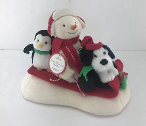 Jingle Pals Hallmark Paseo en Trineo Nieve Qué Divertidos Trineos Animados ver video - Usado en Excelente Condición - Imagen 1 de 8