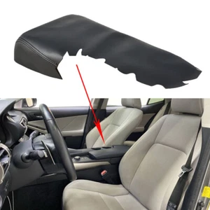 NEW For Lexus IS250 IS350 2014-17 Black Leather Center Console Lid Armrest Cover - Picture 1 of 9