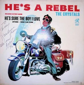 THE CRYSTALS He's a Rebel lp AUTOGRAPHED by Darlene Love - Picture 1 of 1