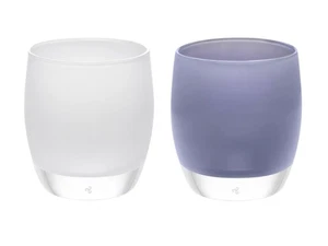2er Set GlassyBaby Votivkerzenhalter Hope (weiß) & Triumph (lila) NEU - Bild 1 von 8