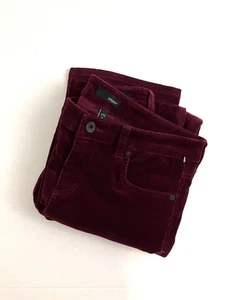 Stitch Fix Edyson Womens Corduroy Chelsea Bootcut Pants Red Size 27S 27 Short - Picture 1 of 10