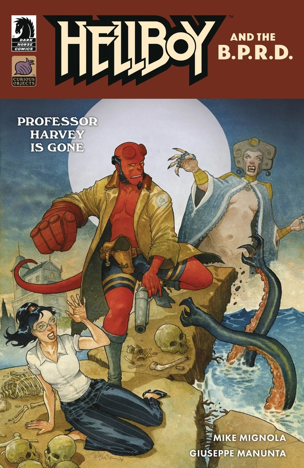 HELLBOY BPRD PROFESSOR HARVEY IS GONE ONESHOT #1 FUMETTI DARK HORSE