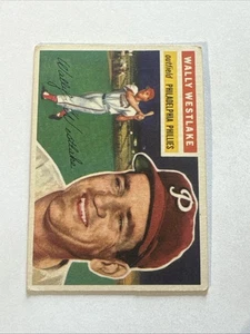 1956 Topps - Wally Westlake #81 White Back - Bild 1 von 2