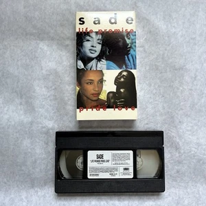 Rare SADE Life Promise Pride Love VHS 1993 68 minutes Music Video Sony Tape Rnb - Bild 1 von 13