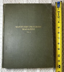 Vintage Kentucky Progress Magazine Book Volume 4 Rare Has Multiple Issues - Picture 1 of 11