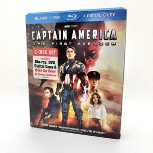 Captain America: The First Avenger (Blu-ray DVD, 2011) mit Schuber MARVEL MCU - Bild 1 von 1