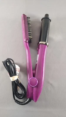 InStyler Original Rotating Hot Iron Purple 1.25" Wet to Dry Hair Styler Tested - Image 1 of 4