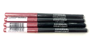 (4) Covergirl Exhibitionist Lip Liner 0.012 oz Each Sealed 215 - Rosewood - Picture 1 of 3