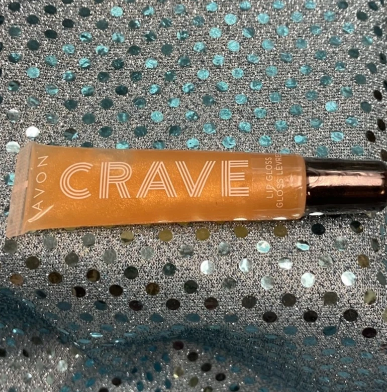 AVON CRAVE LIP GLOSS Honey Tea Discontinued old stock