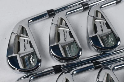 Callaway Rogue Pro Irons / 4-PW / Stiff Flex True Temper XP 105 ST15 Shafts - Image 1 of 4
