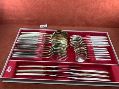 Tafelbesteck WMF Patent Hartversilbert 6 Personen MADRID 30 Teile - Bild 1 von 4
