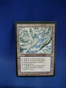 MTG Underground River MP Ice Age 1995 Magic the Gathering - Picture 1 of 9