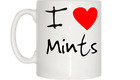I Love Heart Mints Mug
