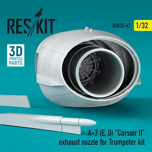 Reskit RSU32-0062 1:32 A-7 (E, D) "Corsair II" exhaust nozzle for Trumpeter kit - Picture 1 of 2