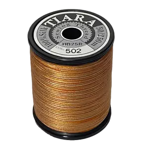 Fujix Tiara 50 Variegated Silk Thread, 23 dtex 4x3, 250m, 24 Amazing Colors - Picture 1 of 24