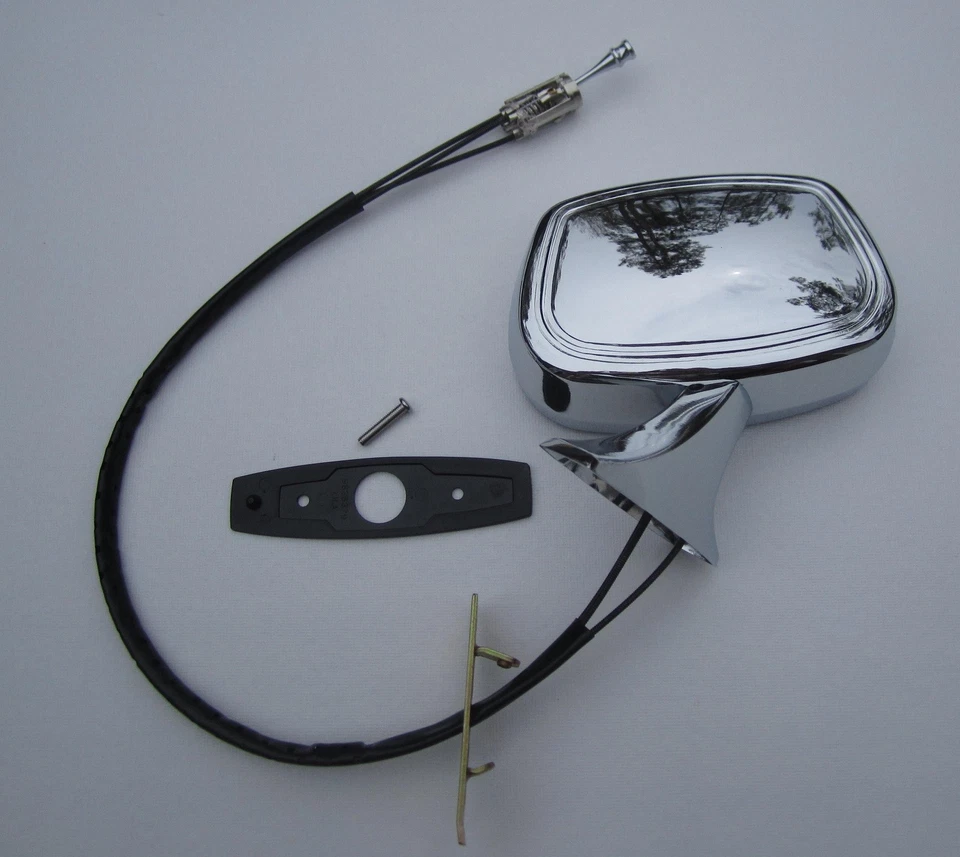 Kit de espejo retrovisor remoto Buick Skylark GS LH OS 1970-1972. OEM #984532 Foto 1 de 4