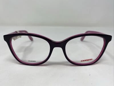 Carrera CARRERINO 50 HMM 49-17-125 Violet/Pink Full Rim Eyeglasses Frame UW06 - Image 1 of 4