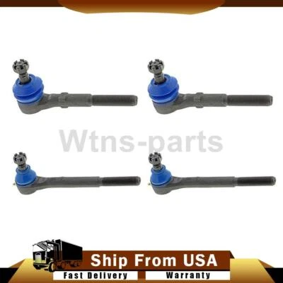 Extremos de barra de amarre exterior interior delantero Mevotech 4 piezas para 1983 1984 GMC G2500 4,1 L Foto 1 de 4