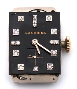 Orologio Vintage Longines Calibro 9L Movimento Diamante Quadrante Lancette Art Decò, Funzionante. - Foto 1 di 3