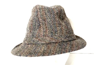 Stetson Men's 100% Grey Wool Fedora Hat with Thinsulate Insulation - Size Large - Picture 1 of 11
