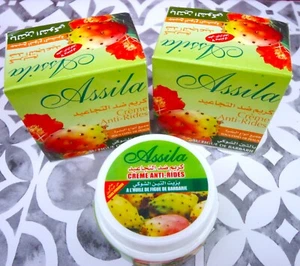 ASSILA PRICKLY PEAR ANTI AGING * MOISTURIZING CREAM From Morocco 100 ml Boxed