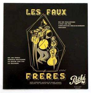 PHILIPPE ARTHUYS Les Faux-Freres PROMO experimental french 1953 Pathe ST 1020 LP - Bild 1 von 4
