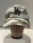 Gray Camo Dad Hat LA Dodgers MLB Baseball Genuine Merchandise Clean