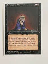 1995 Magic The Gathering - Mind Twist - NM - 4th Edition - Portuguese