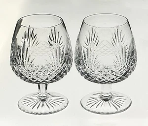 Wedgwood Lead Crystal "Majesty" Brandy Snifter Whiskey Glasses -- SET of 2 - Picture 1 of 4