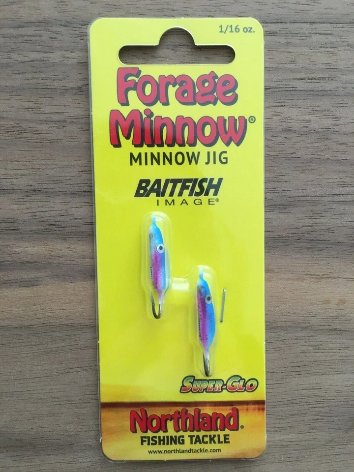 Equipamento de pesca Northland - Gabarito de minnow forragem - 1/16 oz. - Várias opções de cores - Imagem 1 de 1