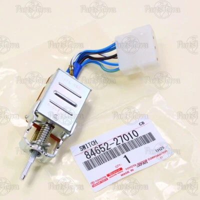 Conjunto de interruptor de limpiaparabrisas original Toyota LAND CRUISER 1977-84 84652-27010 Foto 1 de 4