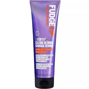 FUDGE Everyday Clean Blonde Damage Rewind Shampoo for Blonde Hair 250ml *NEW* - Picture 1 of 6