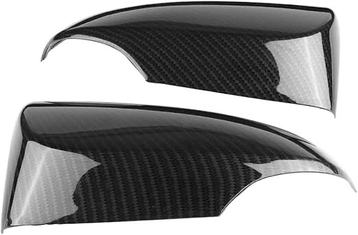 2 X Tapas de cubierta de espejo retrovisor lateral de fibra de carbono para Toyota CHR 2018 Foto 1 de 4