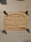 Vintage Penn State College 1926 Engineering Extension Division Certificate