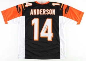 Kenny Anderson Signed Cincinnati Bengals Jersey Inscr "2021 Ring of Honor" (JSA) - Picture 1 of 6