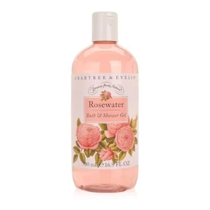 NEW Crabtree & Evelyn Bath and Shower Gel Rosewater 16.9 Fl Oz 500 ml - Picture 1 of 1