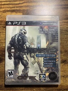 Crysis 2 -- Limited Edition (Sony PlayStation 3, 2011) CIB, W/ MANUAL, TESTED - Picture 1 of 5