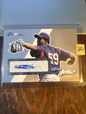 Neftali Feliz 2008 Just Minors Just Auto Autograph RC #22 Texas Rangers NM-MT - Image 1 of 4