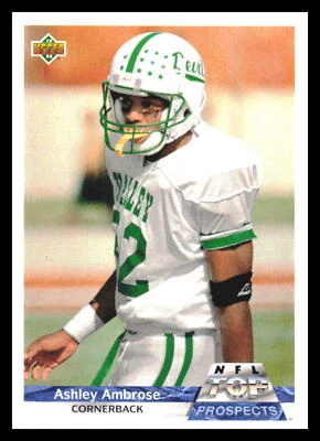 1992 Upper Deck Ashley Ambrose #G13 Gold Indianapolis Colts 3L - Image 1 of 2