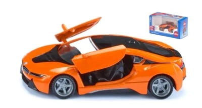 MODELLINO AUTO STATICO SIKU BMW I8 LCL ARANCIO MODELLISMO SCALA 1:50 - Immagine 1 di 4