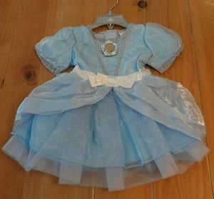 New Disney Store Princess CINDERELLA Costume Dress Infant 12-18 Months - Picture 1 of 1