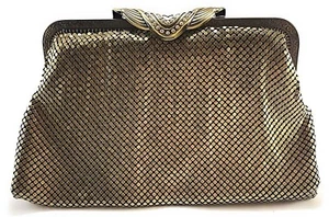 Women's Evening clutch metal mesh Purse for Party Prom Wedding Banquet USA Stock - Picture 1 of 4